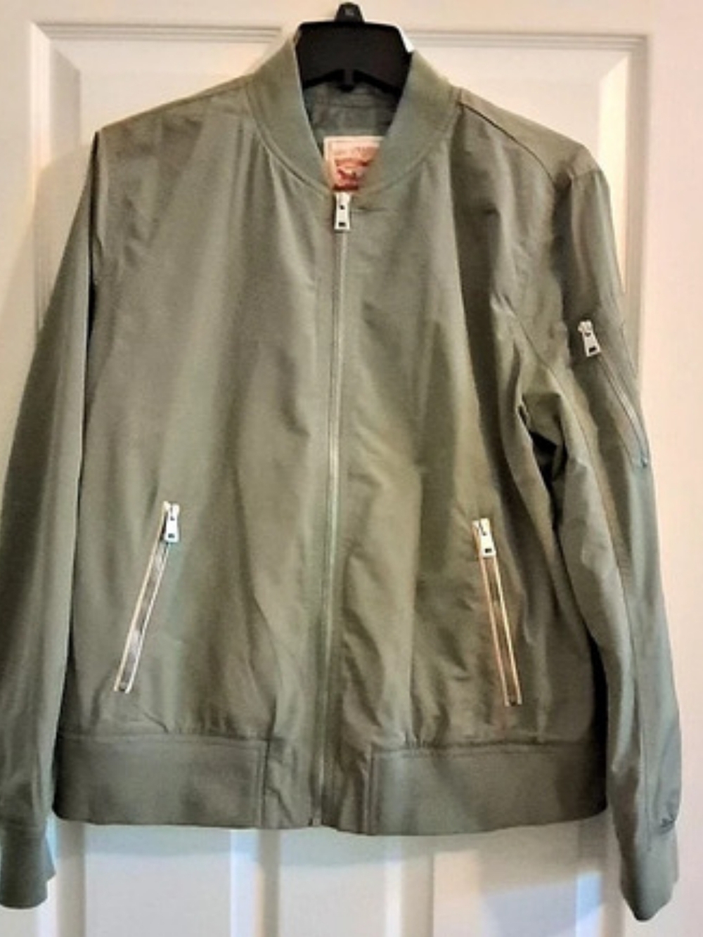Levi Strauss & Co. Bomber Jacket in Green Size XL Like New